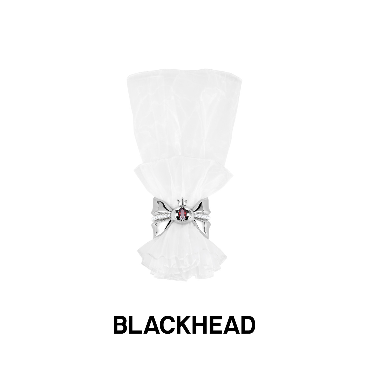 BLACKHEAD/黑头新款坏浪漫系列蝴蝶结设计感坏石榴串珠手镯