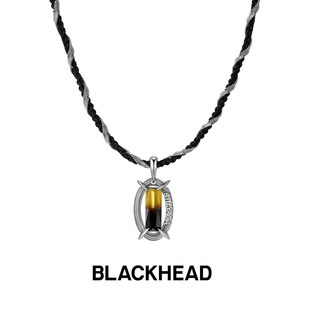 【王安宇同款】BLACKHEAD/黑头黑胶浪潮系列编织双层链预售40天