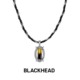 BLACKHEAD 王安宇同款 黑头黑胶浪潮系列编织双层链预售40天