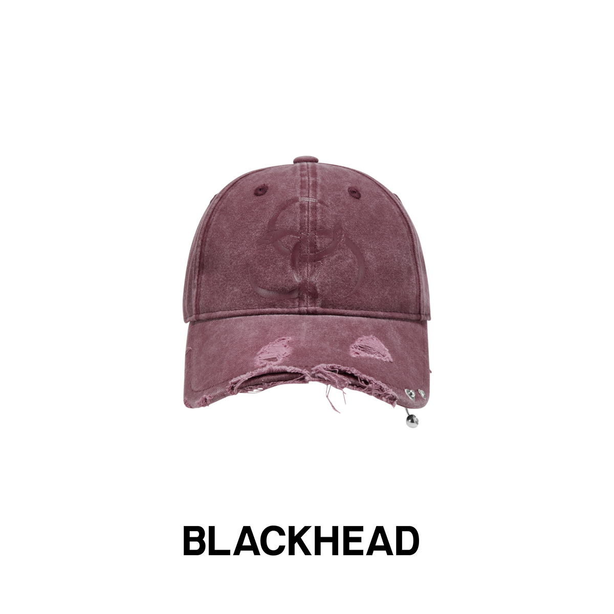 BLACKHEAD/黑头惊蜕系列叁蛇环棒球帽