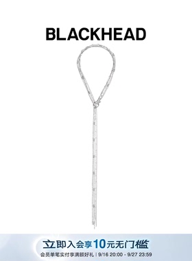【张新成同款】BLACKHEAD/黑头新月骑士系列新月骑士串珠项链原创