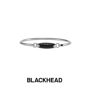 黑头惊蜕系列蛇纹黑玛瑙圆环手镯520 BLACKHEAD JDG无畏