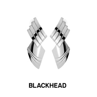 BLACKHEAD/黑头新月骑士系列骑士盔甲耳环新年原创设计个性朋克