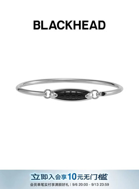 【董思成同款】 BLACKHEAD/黑头惊蜕系列蛇纹黑玛瑙圆环手镯520