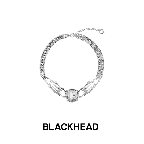 BLACKHEAD情侣新款数字吊坠项链