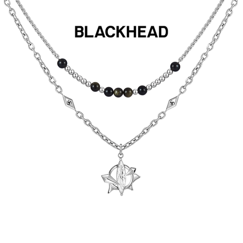 BLACKHEAD星光金耀石双层项链