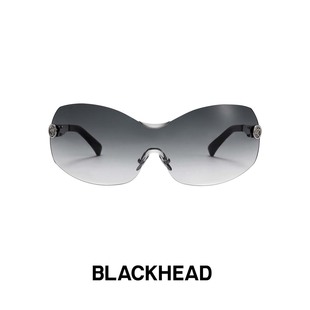 BLACKHEAD/黑头新月骑士系列一片式曲面墨镜原创设计新年夸张酷帅
