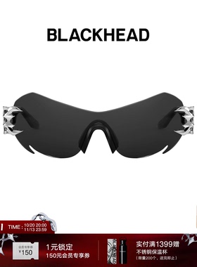 BLACKHEAD联名无边框墨镜