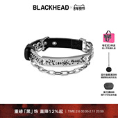 春夏 黑头梦核乐园系列牛仔涂鸦手链个性 刘耀文同款 BLACKHEAD