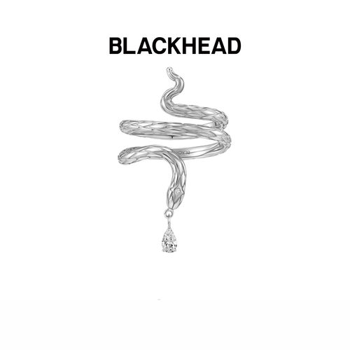 BLACKHEAD叁蛇共生系列吊坠戒指