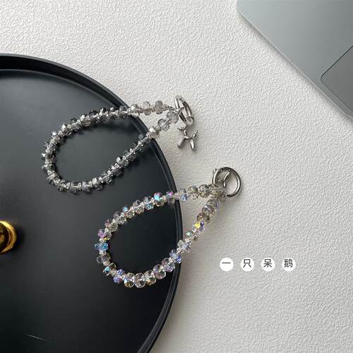 爆闪！奢华水晶钻钻链相机链包手机壳挂高级质感blingbling