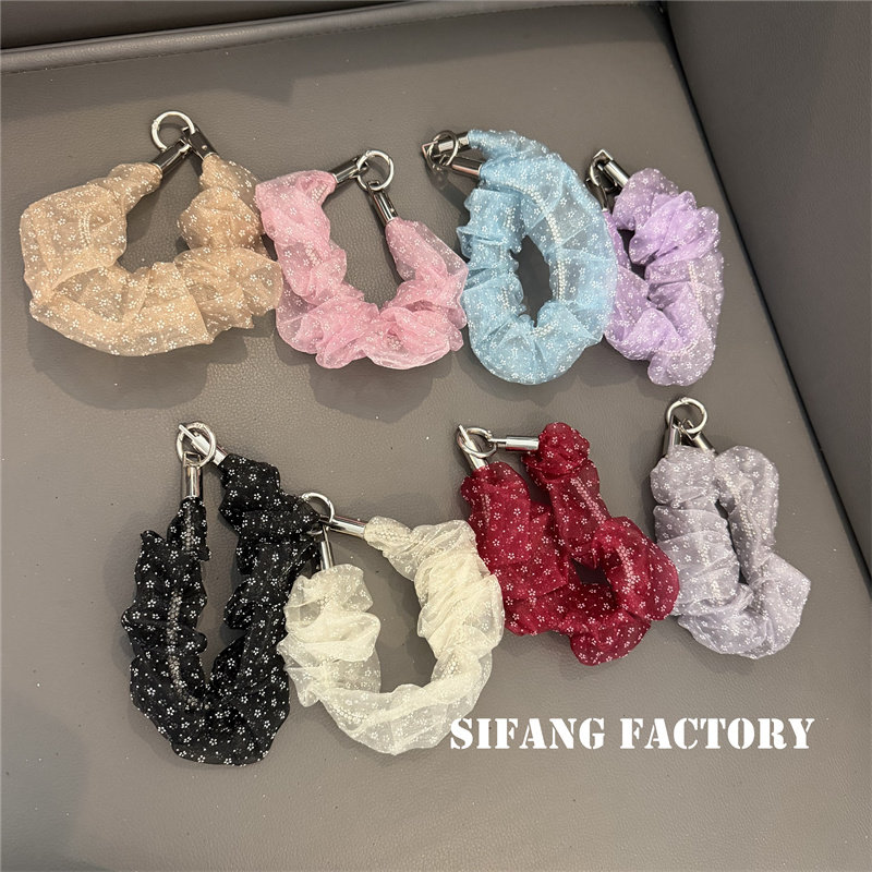 立秋小碎花车钥匙扣链条壳挂件饰品耳机套装饰书包挂件