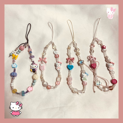 hellokitty猫链新款挂绳短款可爱挂链ccd相机挂件