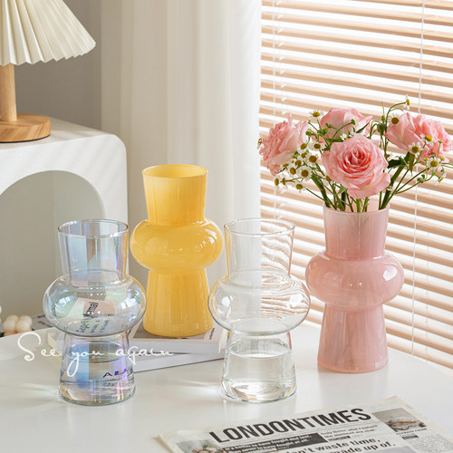 法式奶油ins风创意设计小众花器
