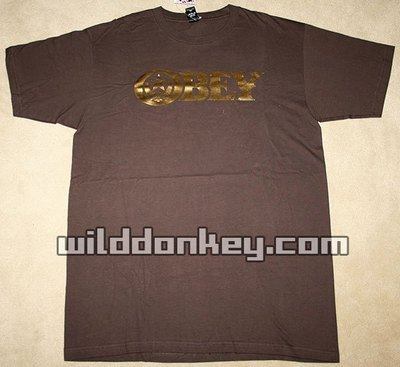 潮牌 OBEY TEE 080901-227 男款短袖T恤 L