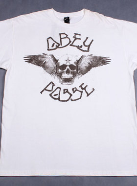 潮牌 OBEY TEE 080901-316 男款短袖T恤 大码 XL