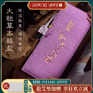 康草堂盐袋海盐热敷包理疗袋电加热腰部全身通用粗盐暖宫艾草盐包