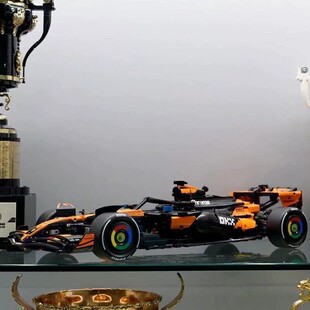 中国积木机械组42228迈凯伦F1 Team MCL39赛车男孩拼装跑车玩具