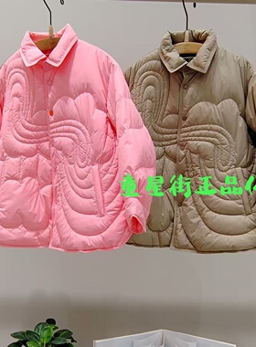 小江南童装国内专柜正品25年冬款女童宽松轻薄羽绒服1P0C11030