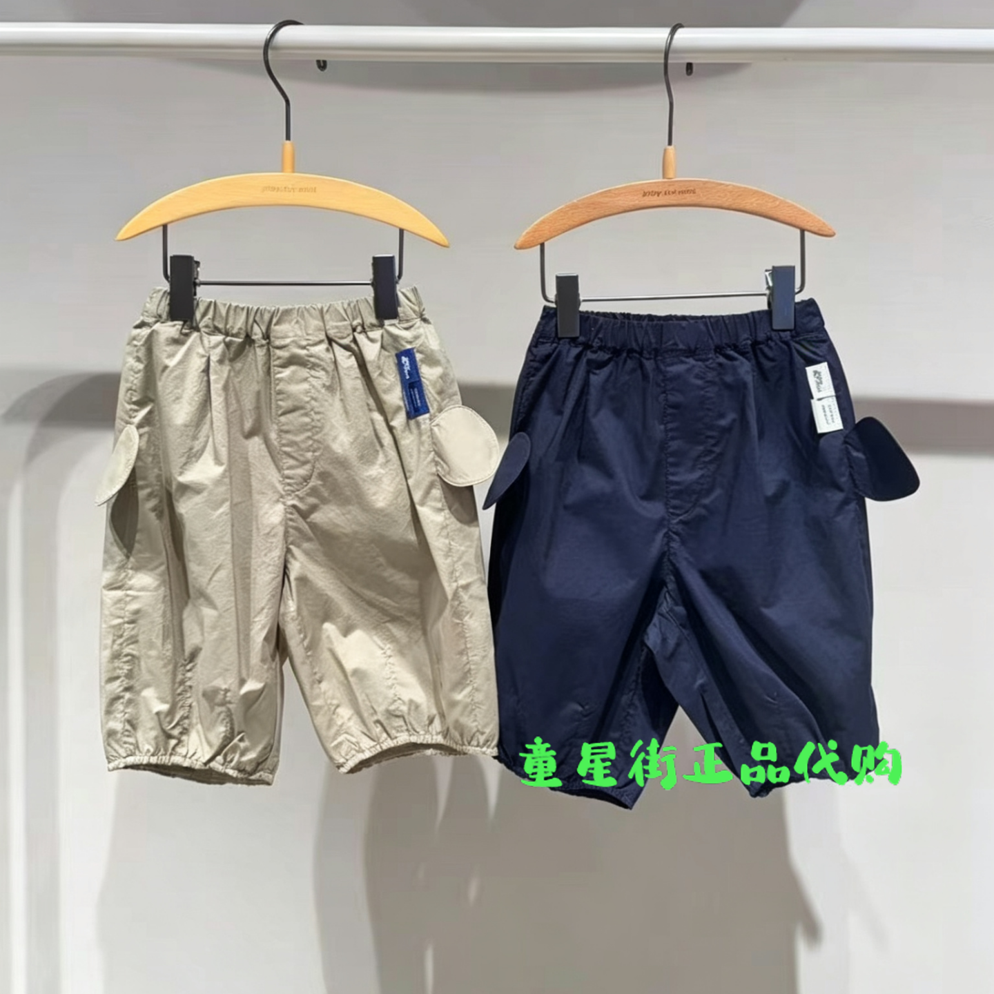小江南童装国内代购26夏款婴童款男女宝可爱中裤7分裤YQ5E10050