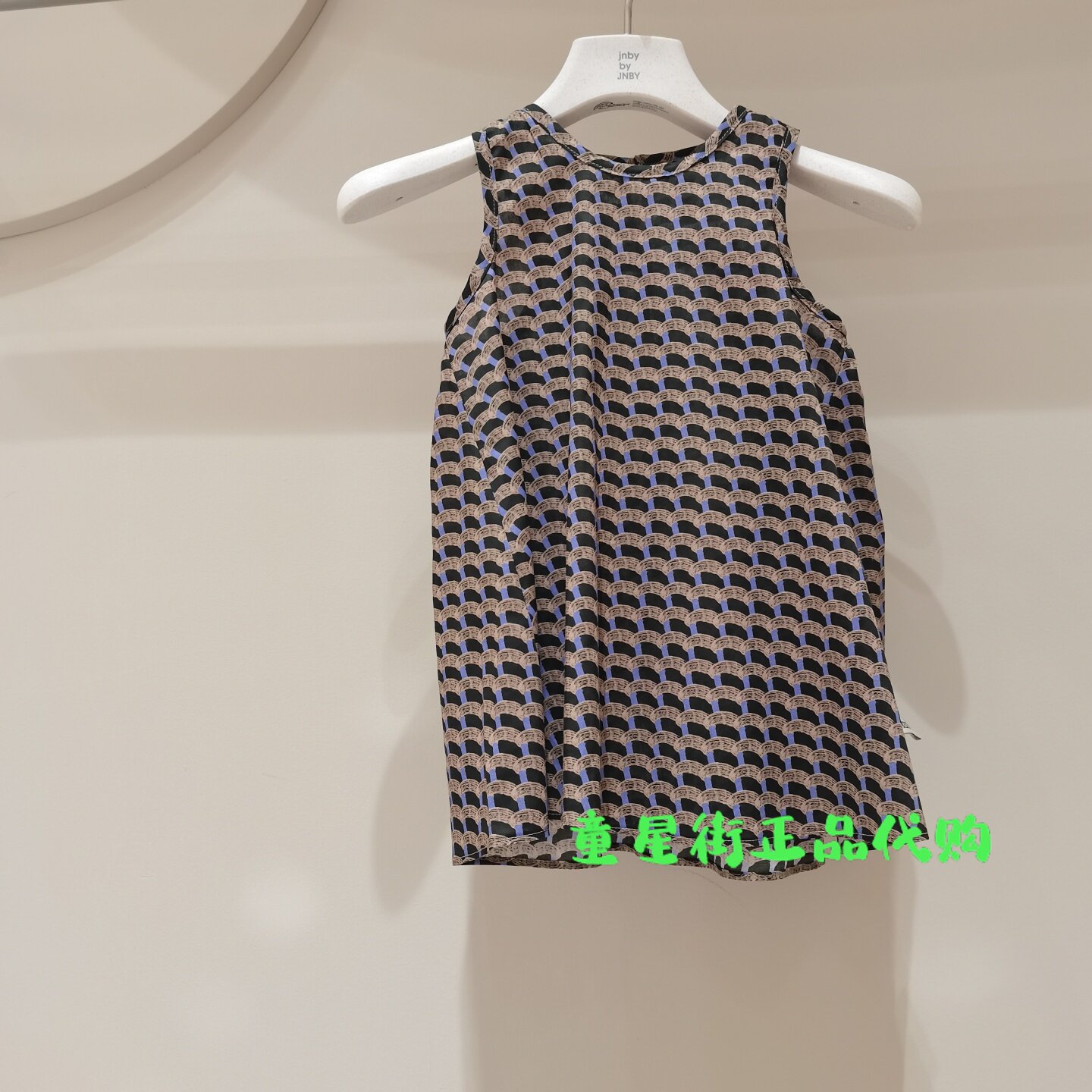 小江南童装国内代购26夏款婴童款女宝宝碎花袖连衣裙YQ6G10750