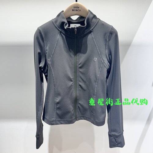 littlemoco专柜正品25年秋女童防晒弹力修身长袖外套KBE3JKT027