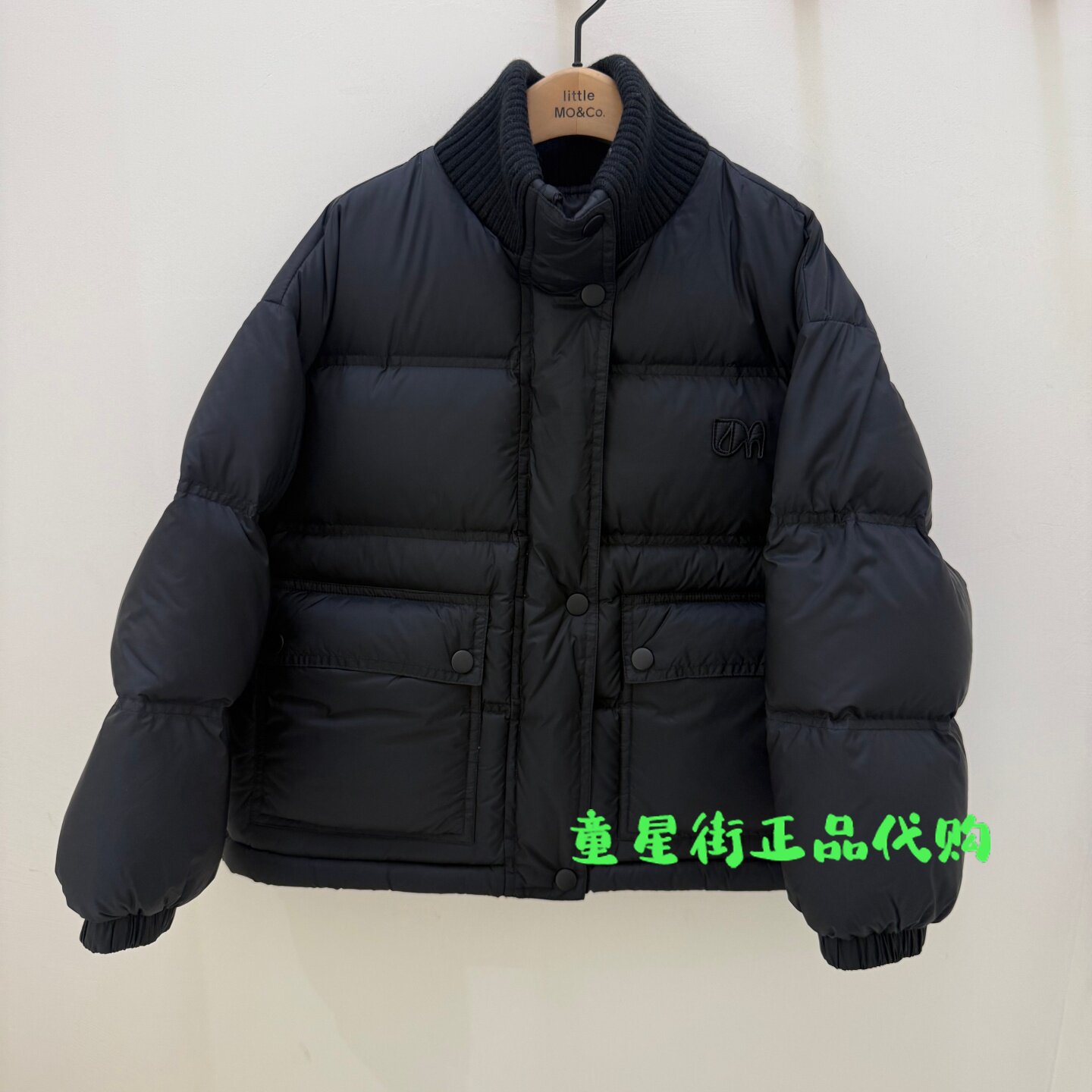 littlemoco国内代购26年冬款男女童立领面包服羽绒衣KBF4EINT07