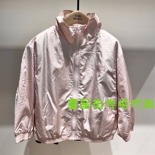 little moco25年春男女童立领长袖轻薄外套KBE1JKT014