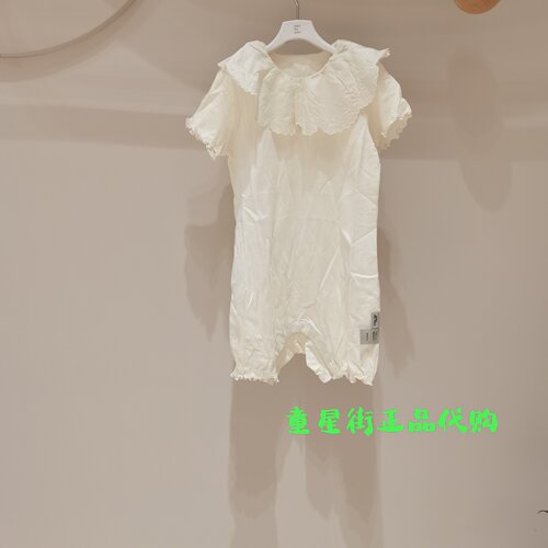 小江南童装国内代购26夏款婴童款女宝短袖连体衣YQ4F11330