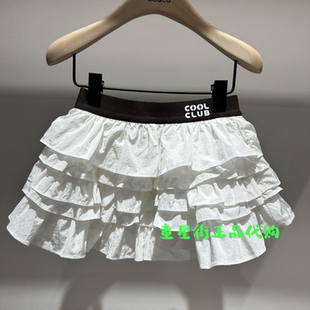 littlemoco国内代购26年夏款女童蛋糕裙短裙含安全裤KBF2SKT020