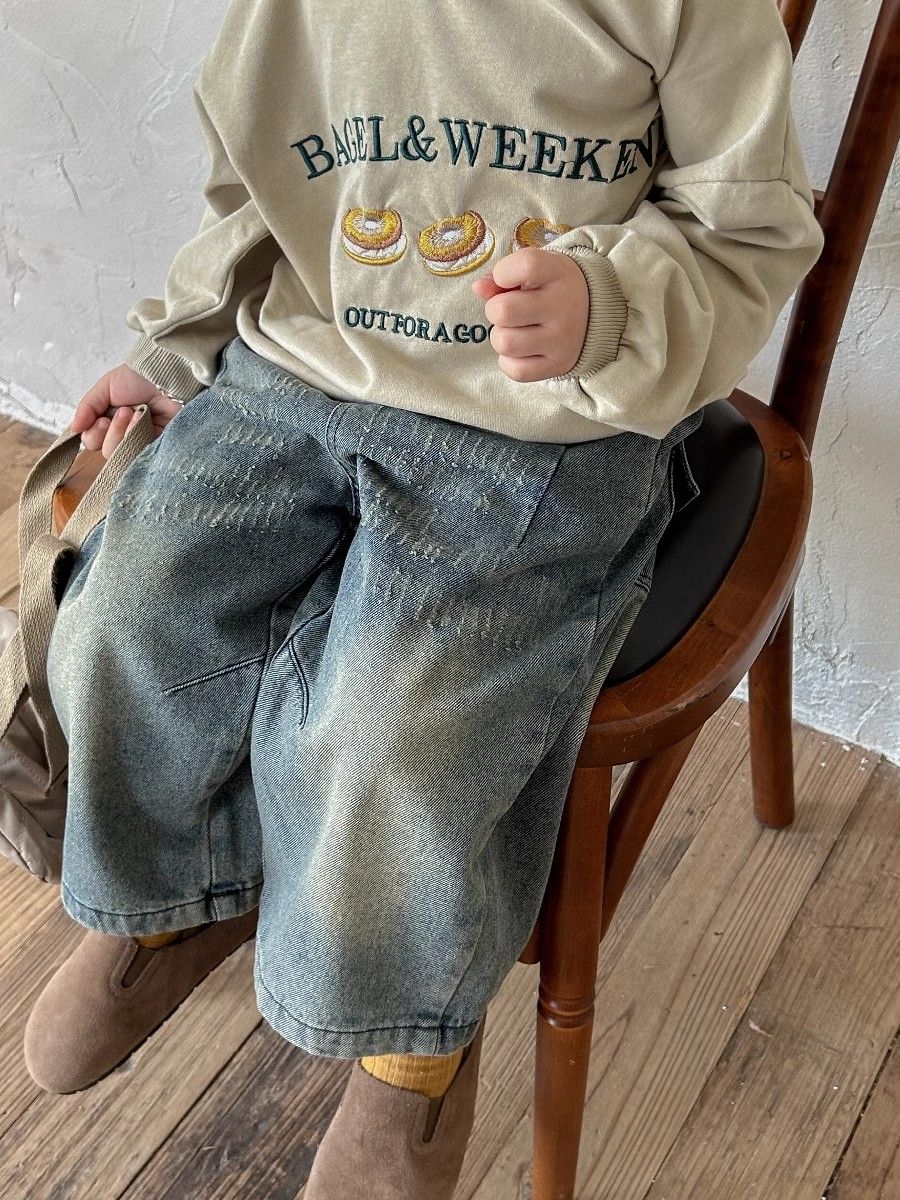 潮童直筒休闲裤洋气裤子