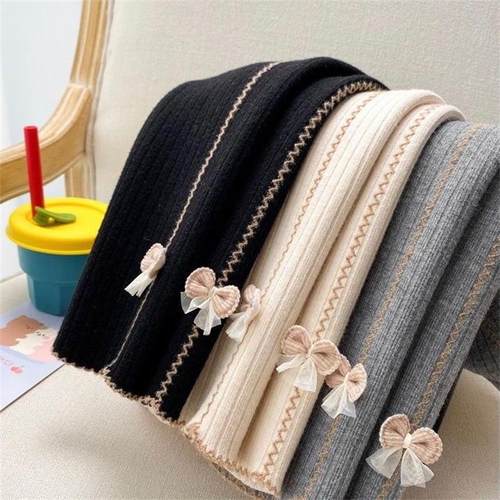 女童加绒打底裤一体绒