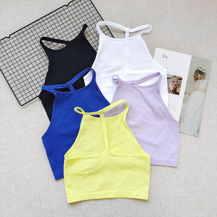 2025夏季新款女宝宝细带运动背心女无袖上衣显瘦内搭外穿吊带