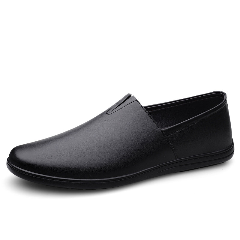 男鞋乐福皮鞋春低帮套脚一脚蹬平底牛皮面懒人驾车休闲鞋商务单鞋,流行男鞋,休闲皮鞋,淘宝优惠券,粉丝福利购,淘宝优惠卷