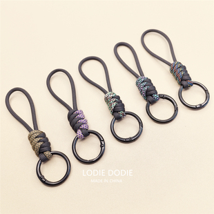 手工编织钥匙扣绳伞绳钥匙扣挂绳汽车装饰挂扣卡扣车钥匙绳手绳