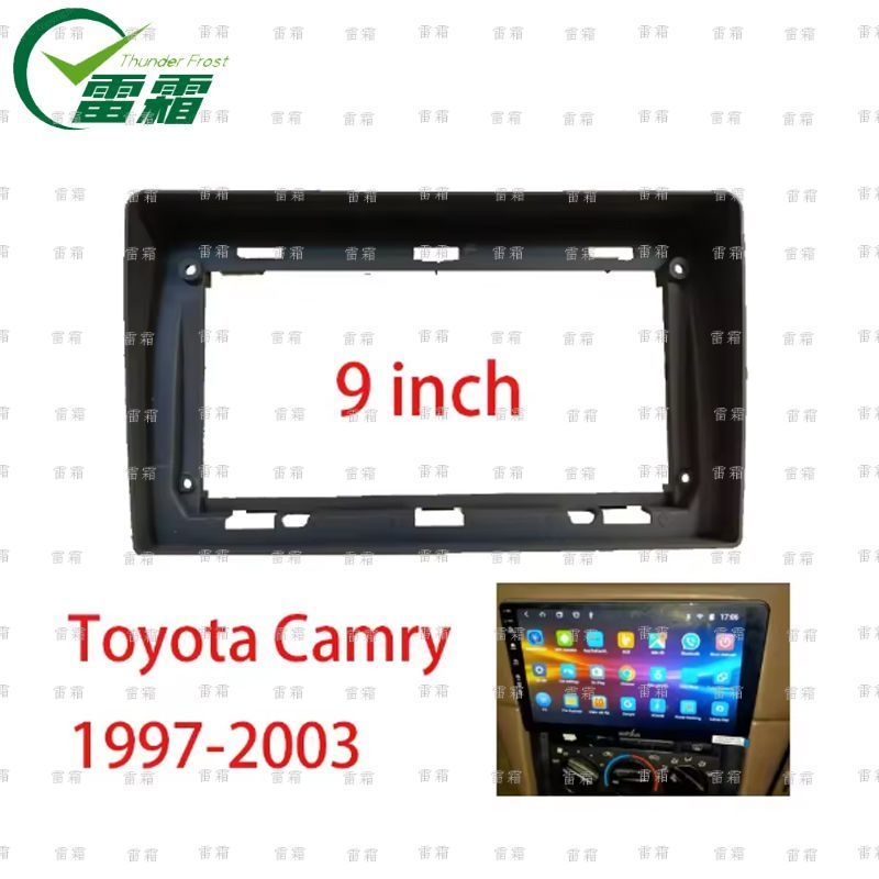 导航面框适用Toyota Camry 1997-2003安卓导航中控百变面板套框