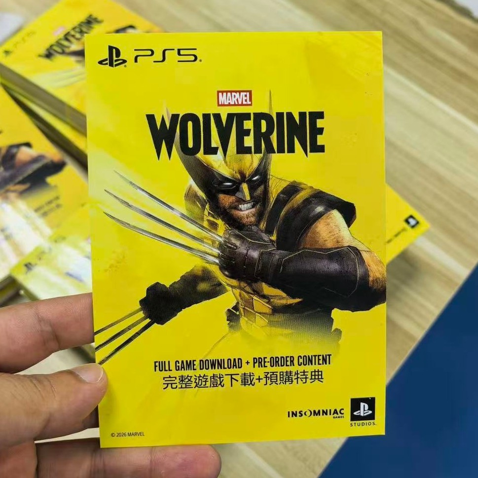 PS5港服12位兑换码 漫威金刚狼 marvels wolverine 数字版 港版