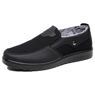 老北京布鞋男鞋二棉鞋冬季加绒保暖防滑男棉鞋37码加大45码464748