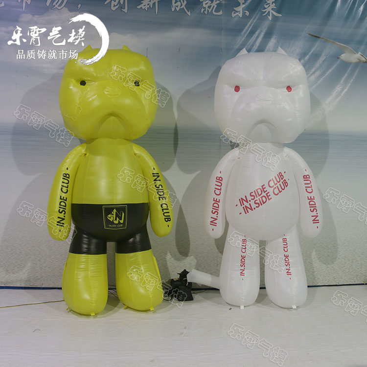 充气定制卡通气模充气沙皮狗气模充气仿真动漫卡通