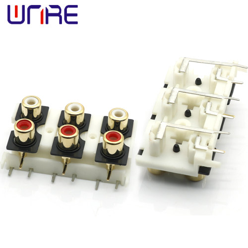 RCA-609镀金音频视频插座RCA插座