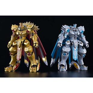【bilibili】定金GSC MODEROID 骑士&魔法 金狮&银虎 拼装模型