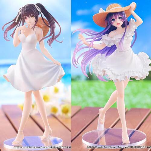 夜刀神十香&时崎狂三景品手办