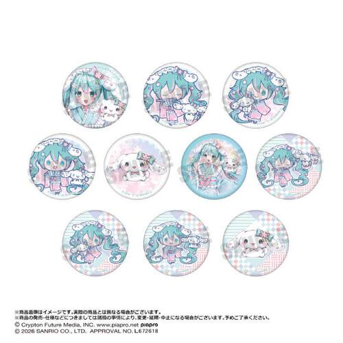 【bilibili】ANICRAFT VOCALOID  初音未来 梦樱 盲盒系列  徽章