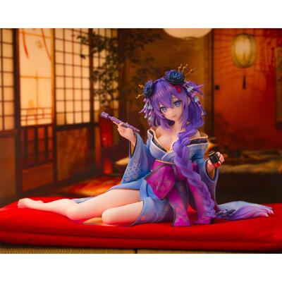 【bilibili】定金角川 超次元游戏海王星 黑色&紫色之心和服手办