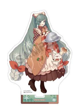 SNOWMIKU2024亚克力立牌