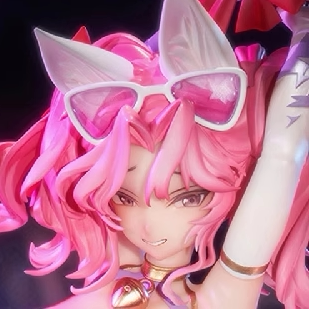 【bilibili】现货AniMester大漫匠 原创 绵绵喵摔跤手凯茜1/6手办