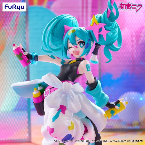 【bilibili】现货FuRyuTrio-Try-iTVOCALOID初音涂鸦女孩景品手办