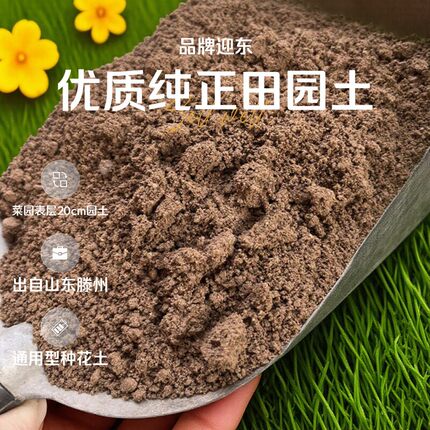 土园土天然优质田园土山东滕州种植土壤通用型种花土种菜土黄泥土