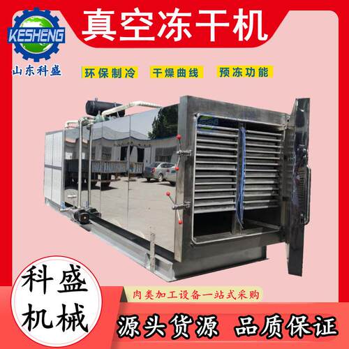 鹌鹑鸡胸肉真空冷冻干燥机 排骨冻干机 猫粮狗粮真空冻干机设备
