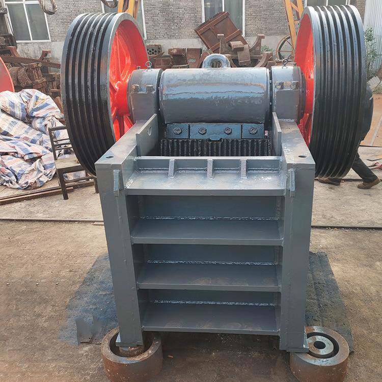 小型颚式移动破碎机料口调节范围广简单125*150实验室颚破设备厂